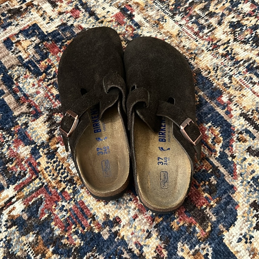 Women’s suede Birkenstocks
